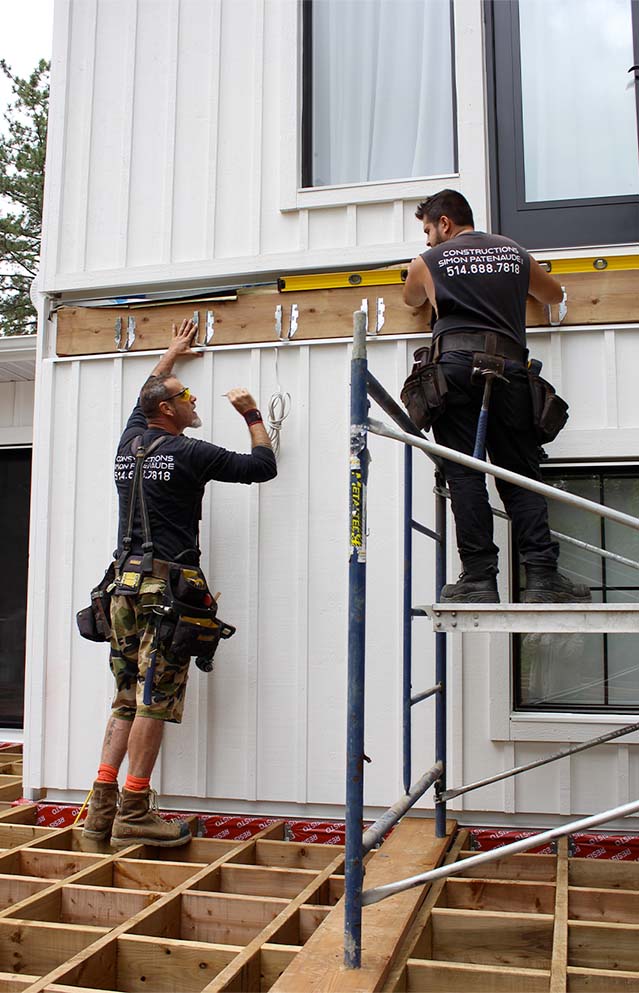 équipe simon patenaude constructions